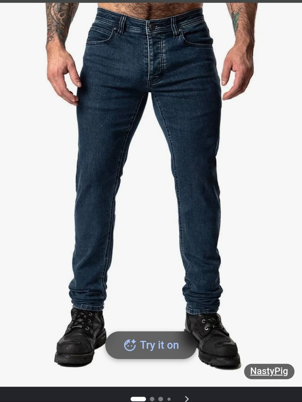 Nasty Pig Men's Indigo Skinny Jeans/ Nasty Pig NP Jean